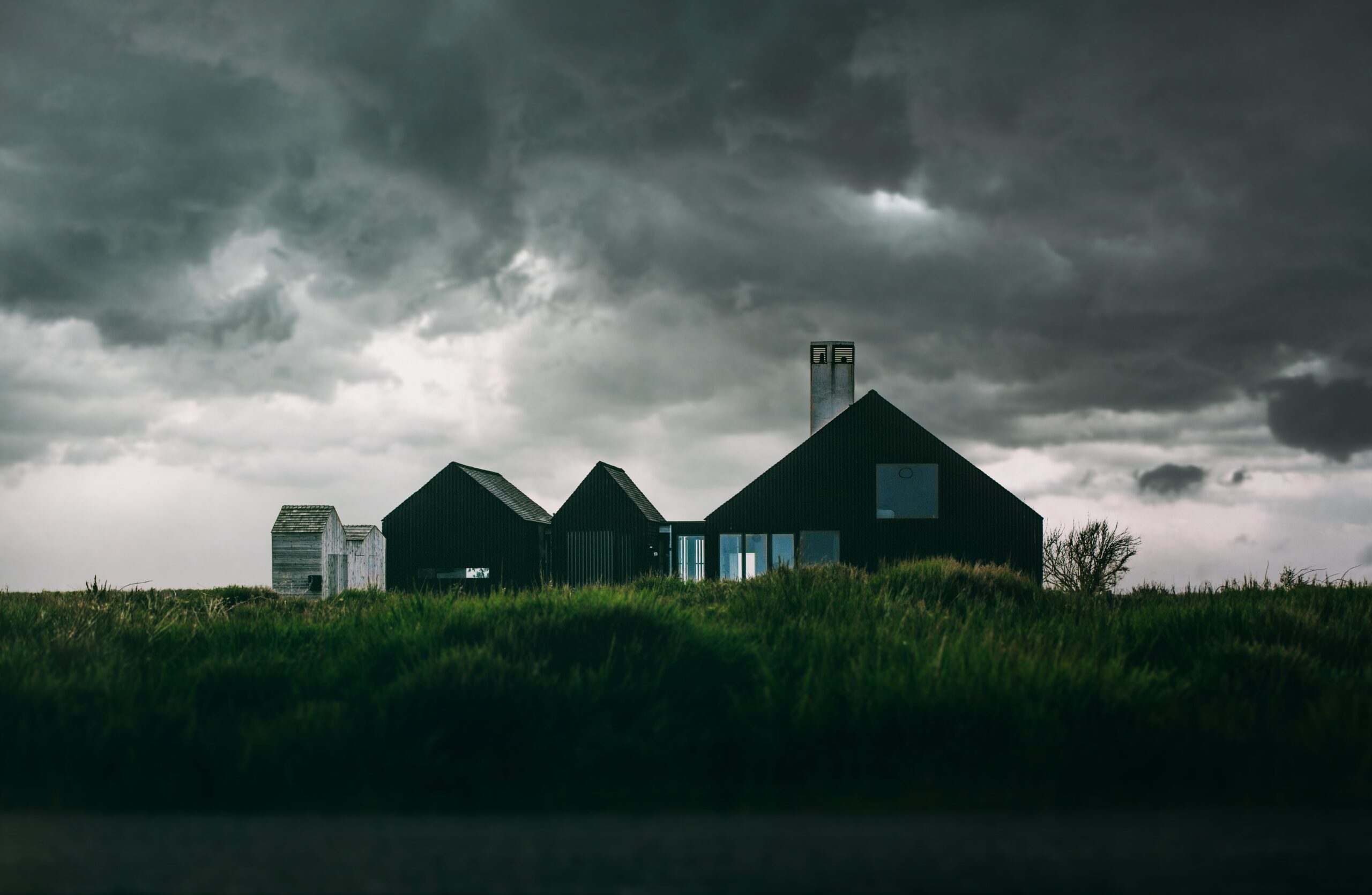 A house in a storm 